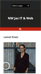 Mobile Screenshot of nwjazzworks.org