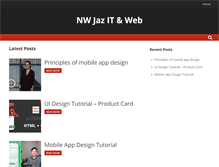 Tablet Screenshot of nwjazzworks.org